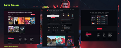 Gaming website redesign gaiming gaming website design valorant web design