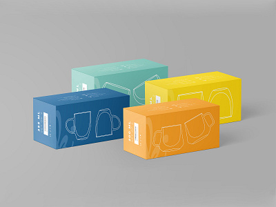 Kitchables Glass Box Mockups box glass mockup packaging packaging design