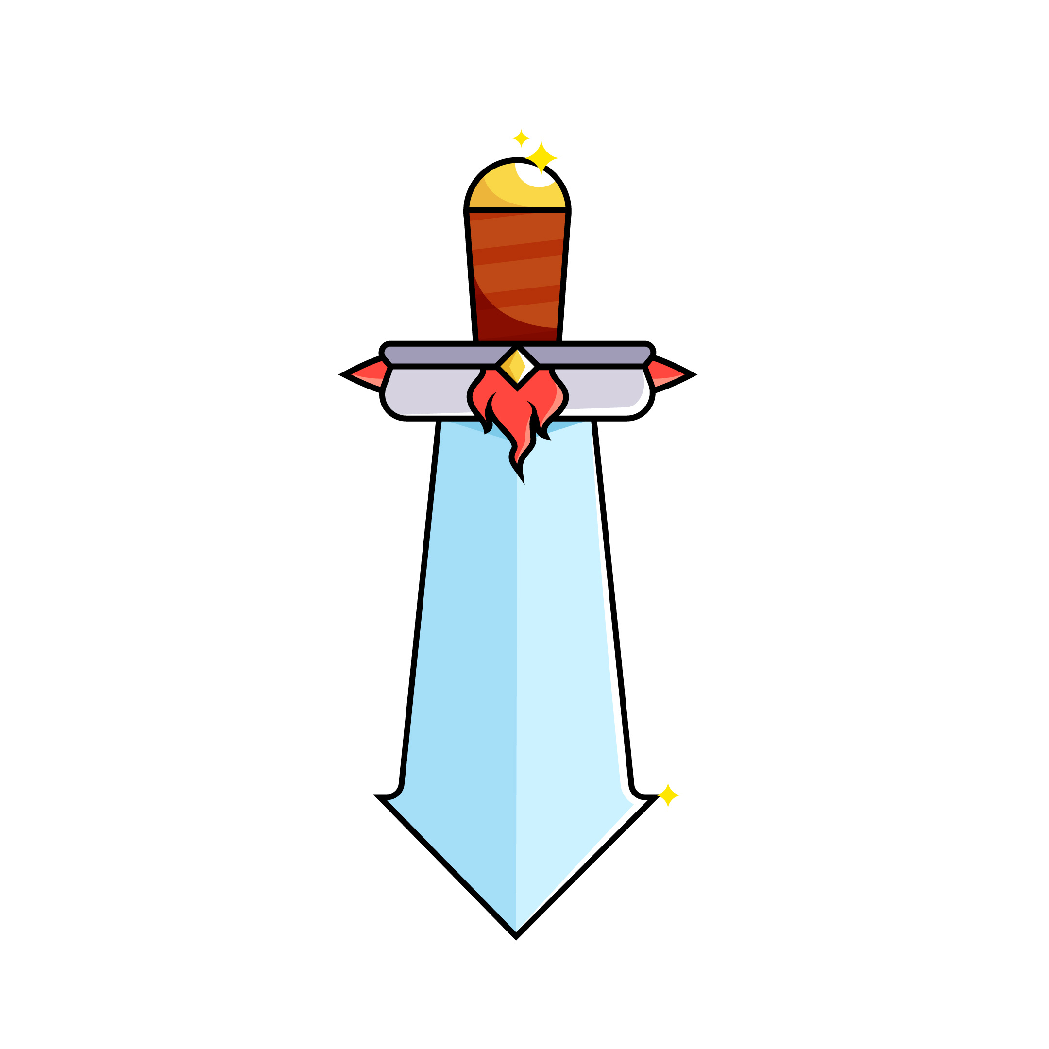 Demon Blade animation branding demon digital game graphic design heroe icon illustration lottie motion graphics ui