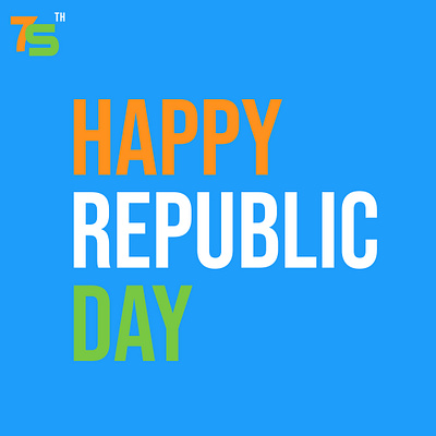 75th Republic Day | by Rajveer graphic design illustration illustrator photoshop