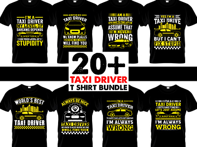 Taxi driver t-shirt design bundle road taxi cab taxi driver taxi driver t shirt taxi driver t shirt design taxi lover traffic