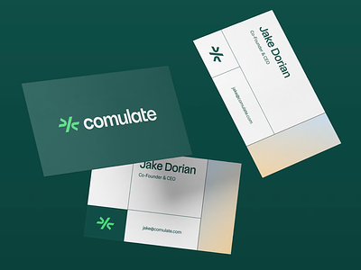 Comulate Rebrand by Odi 🔥 brand agency brand identity brand mark branding clean design finance graphic design identity logo logo design odi rebrand rebranding seed stage startup