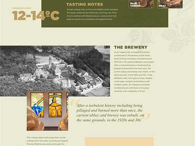 sediento · PREMIUM BEER SHOP · Landing page shot_3 beer brewery design figma landing landingpage orval page ui web webdesign website