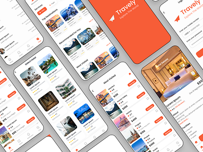 Travel App UIUX Design app deisgn mobile app design tarvel app design travel travel app ui uiux ux