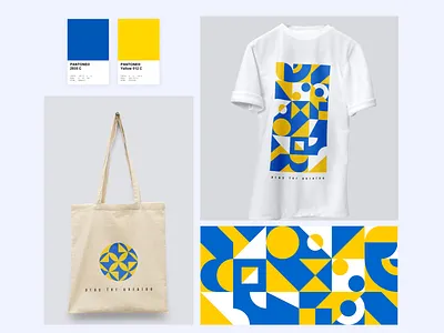 Patriotic Merch Design bag merch pattern tshirt ukraine