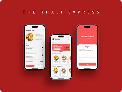 The Thali Express (canteen/lunch box service app)