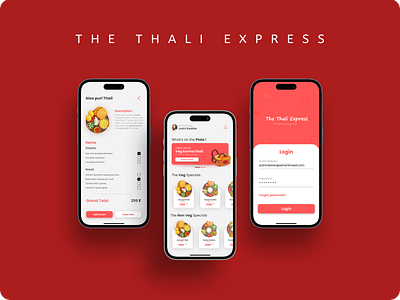 The Thali Express (canteen/lunch box service app)