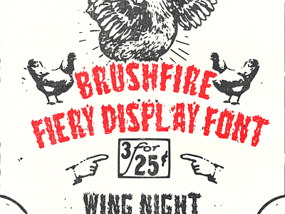 Brushfire {a fiery display font} branding brushfire design fire font design free font graphic design illustration inferno logo original art smoke type typography
