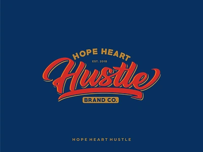 Hope Heart Hustle app apparel branding design graphic design illustration logo vector