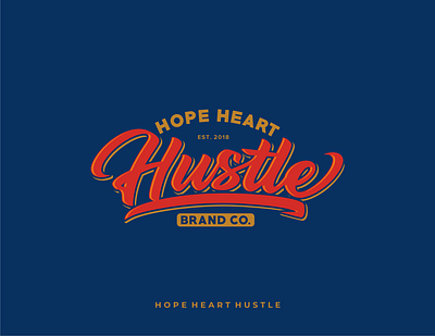 Hope Heart Hustle app apparel branding design graphic design illustration logo vector