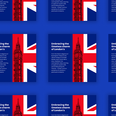 London Poster branding graphic design illustration instagram post post poster social media post vector