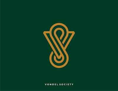 Vondel Society app apparel branding design graphic design illustration logo vector