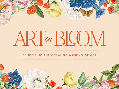Art in Bloom Event Branding - Orlando Museum of Art