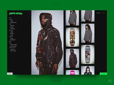 Fucking Awesome - Exploration ecommerce ui web