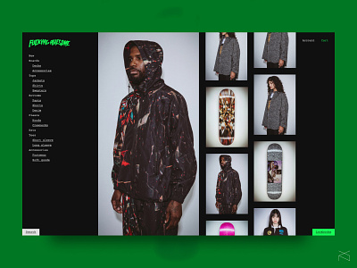 Fucking Awesome - Exploration ecommerce ui web
