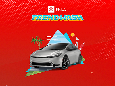 2024 Toyota Prius Trendwash design digital design game design pixel art