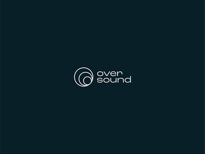 Oversound – accessories for producers branding logo minimal music over sound producer sound