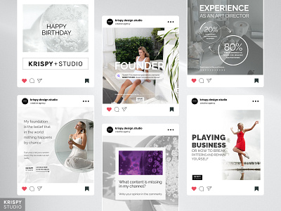 Instagram Post for business founder banners branding cover graphic design instagram post social media ui visual