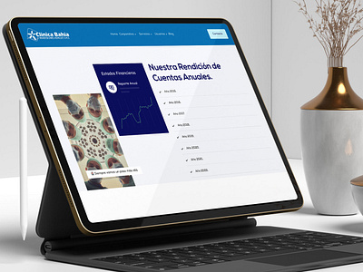 Bahia Clinic - Website ui ux web design webflow