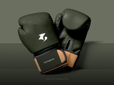 Boxing gym branding mockup brand identity branding design graphic design illustration logo mockup vector