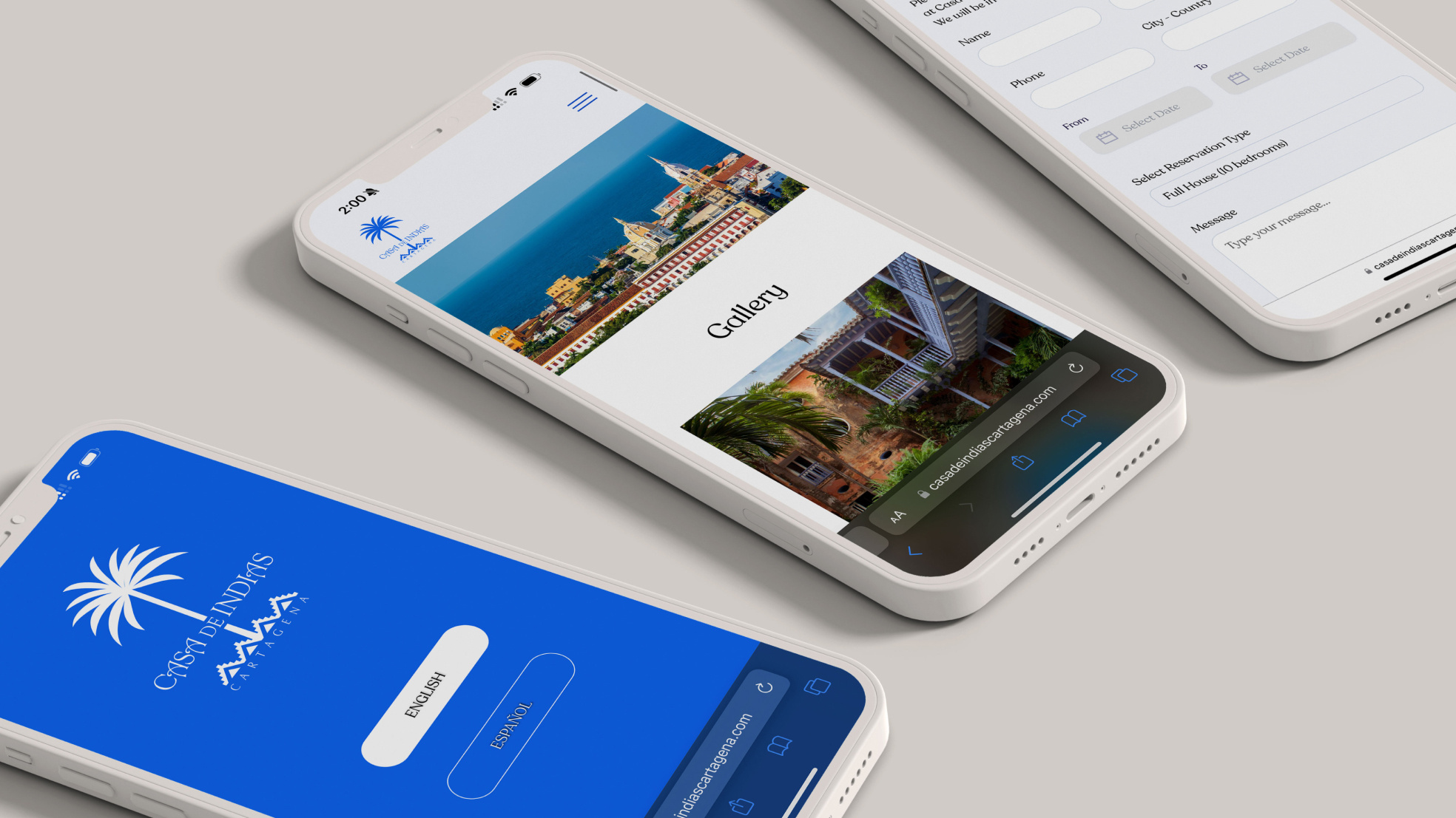 Luxury Villa Web UX UI Design ui ux webflow websites