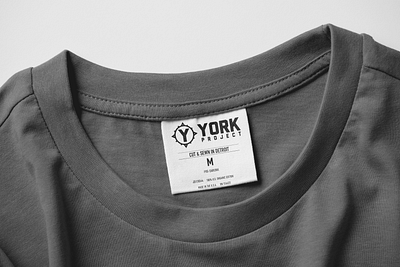 York Project, Detroit-based social streetwear brand apparel graphic design layout print design social media