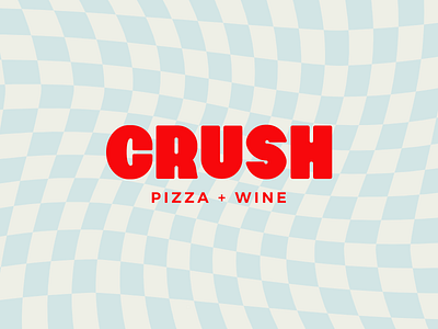 Crush — Part 1 art direction branding design graphic design layout logo logo design pizza restaurant branding typography vector