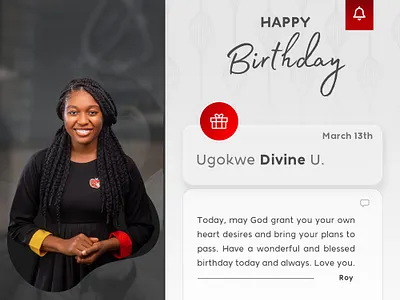 SM Designs birthday design flyer graphic design womens day