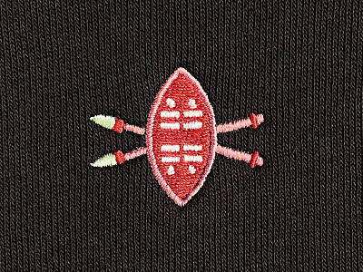 safari crewneck apparel clothing crest crewneck embroidery energy expedition journey protection safari shield small spear