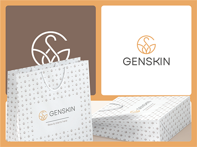 Genskin Brand Identity branddesign brandidentity branding design graphic design logo logodesign