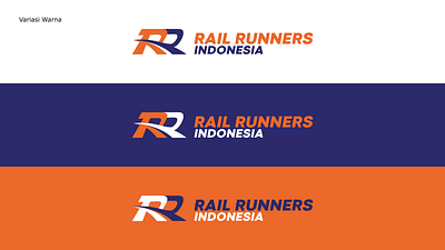 Rail Runners Indonesia branding design graphic design logo mockup movagraphics rail runners indonesia run