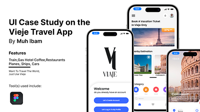 Viaje Travel App ui