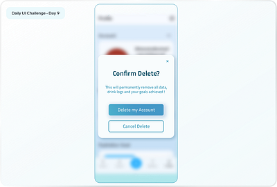 Daily UI Challenge #9 - Confirmation PopUp branding daily ui challenge design graphic design interaction design redesign ui ux ux design