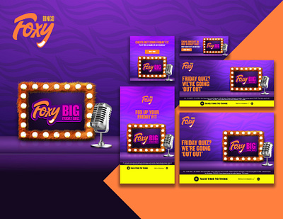 Foxy Big Friday Quiz Affiliate Set branding design graphic design photo manipulation