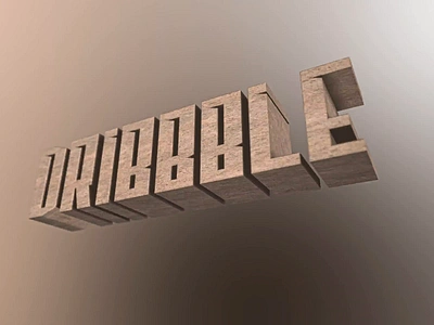 Dribbble 3D Shatter Logo Animation 3d animated logo 3d logo animation after effects animated animated intro video animated logo blender dribbble dribbble 3d logo animation logo logo animation shatter animation shattering logo animation text shatter animation