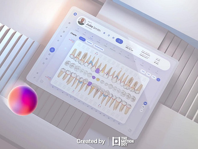 MedTech Product Demo | Dental X-ray Software animation app demo dental design graphic design interface medical medtech motion graphics product smooth software tooth