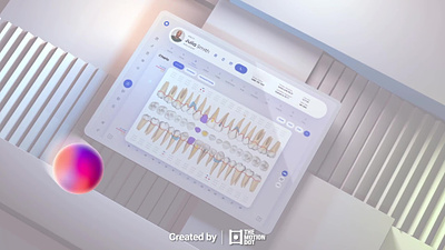 MedTech Product Demo | Dental X-ray Software animation app demo dental design graphic design interface medical medtech motion graphics product smooth software tooth
