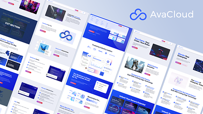 AvaCloud - Avalanche / AvaLabs avacloud avalabs avalanche blockchain branding business finance gaming government grid layout tech ui ux web3