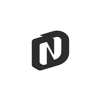 N+D Norman Designs branding design graphic design illustration initials logo logo type modern monogram simple ui