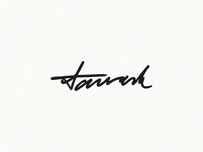 Taurah (Script) branding fashion femenine graphic design icon illustration logo pencil script typography woman