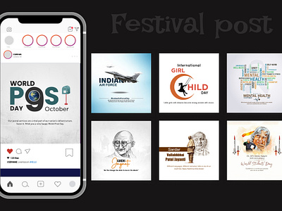 Festival post animation branding fastival post graphic design logo motion graphics post post design ui