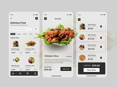 Food Mobile Apps apps figma illustration logo mobi mobile apps design ui uiux