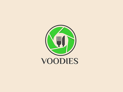 Voodies animation branding camera food fork graphic design intro knife logo logo animation logotype motion motion graphics photo