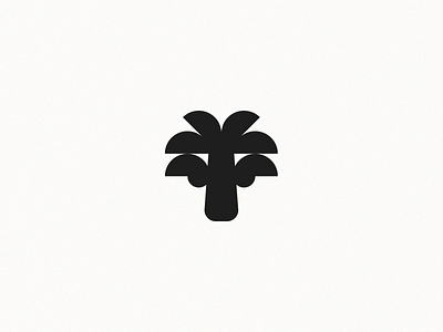 Palm (Symbol) beach branding design graphic design icon illustration logo palm summer symbol
