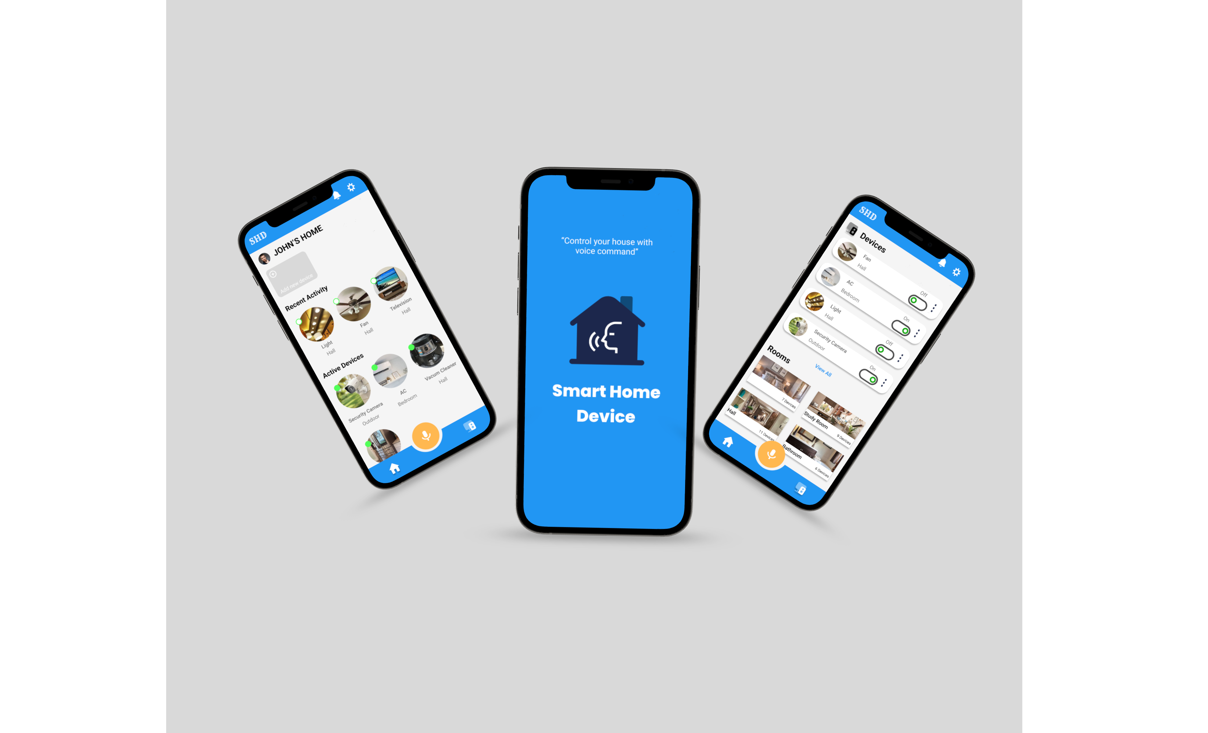 Voice-Controlled Smart Home screen guvi guvi guviuichallenge uichallenge
