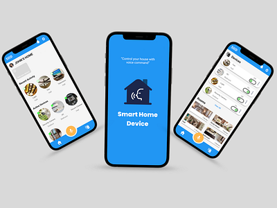 Voice-Controlled Smart Home screen guvi guvi guviuichallenge uichallenge