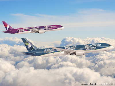 Alaska X Hawaiian Airlines Merger 787