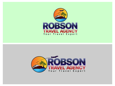 Travel Agency Logo branding graphic design logo travel agency logo