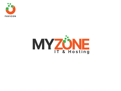 IT Hosting Logo branding graphic design it logo logo