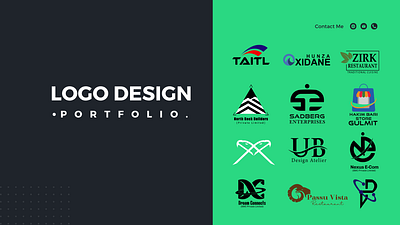 Logo Design Portfolio brand branding branding identity design graphic design icon identity logo logo design logo folio mascot minimalist portfolio symbol typography
